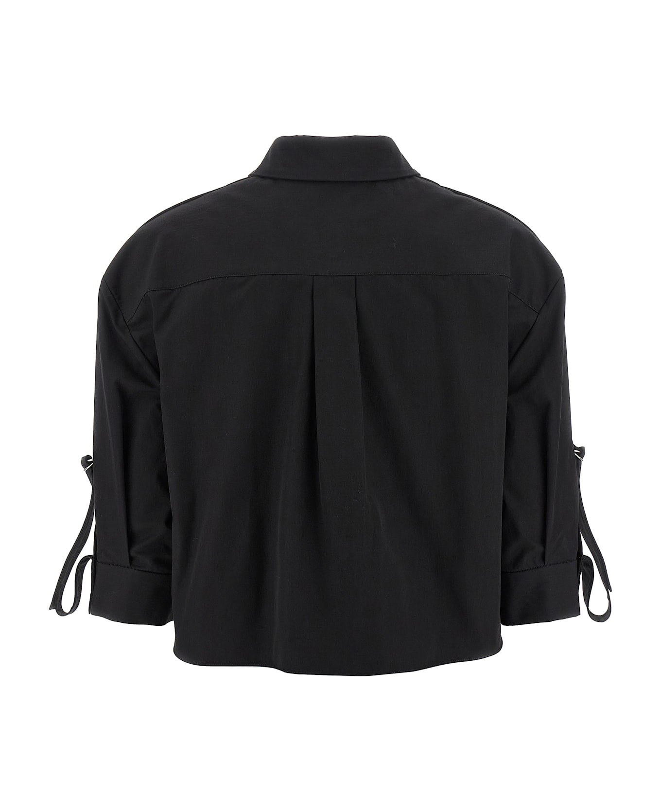 Giovanni Bedin Cropped Shirt - Black  