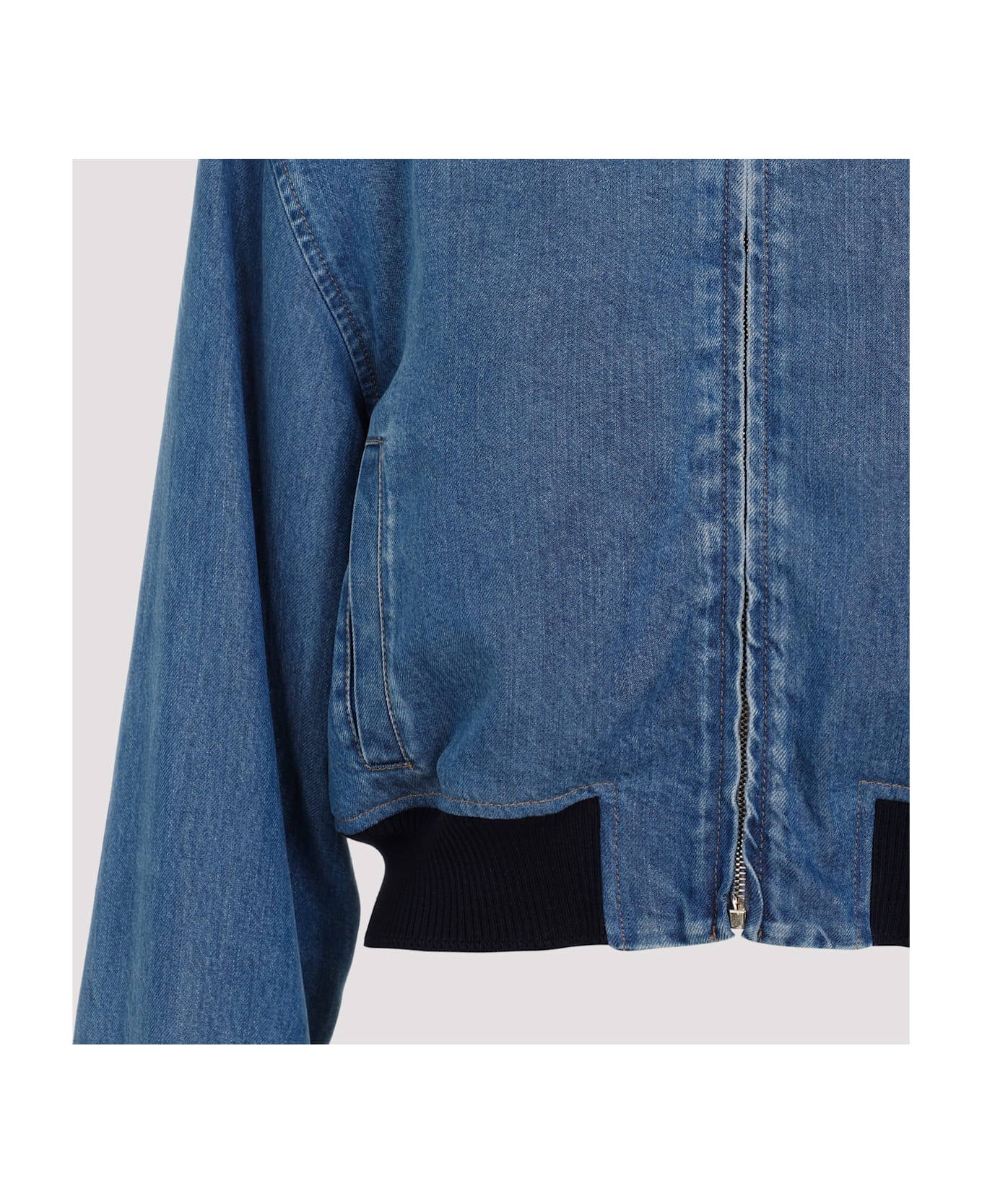 Miu Miu Denim Jacket - BLEU