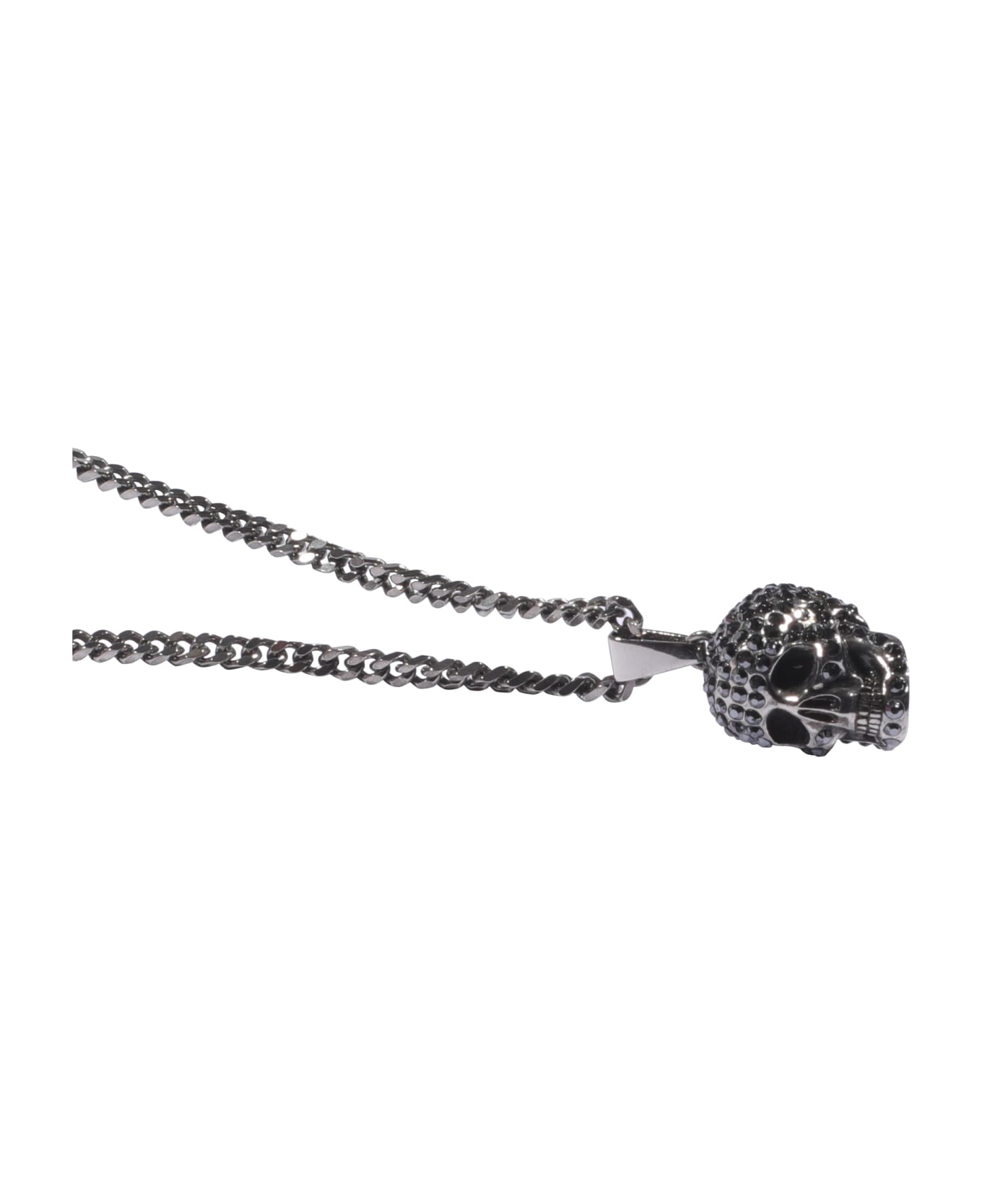 Alexander McQueen Skull Necklace - Silver