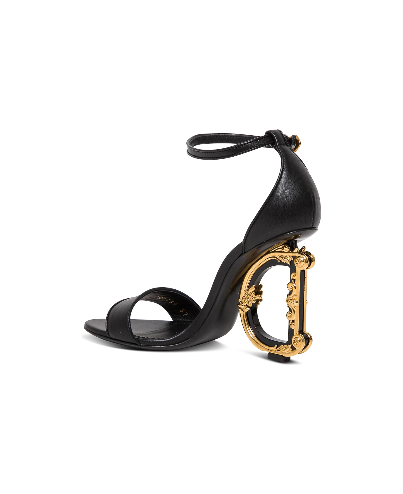 Dolce & Gabbana Db Barocco 105 Cm Heel - Black