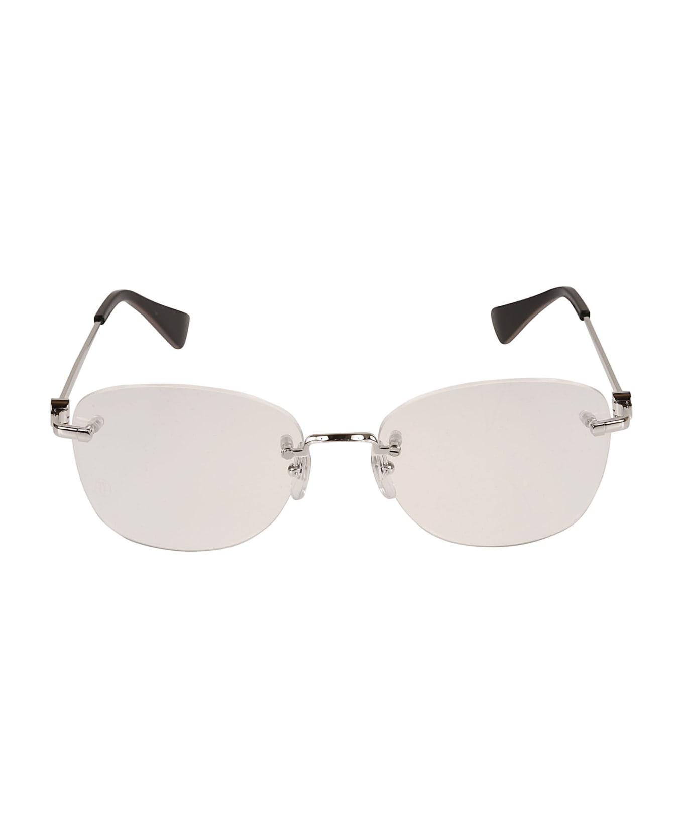 Cartier Eyewear Rimless Sunglasses - Silver サングラス