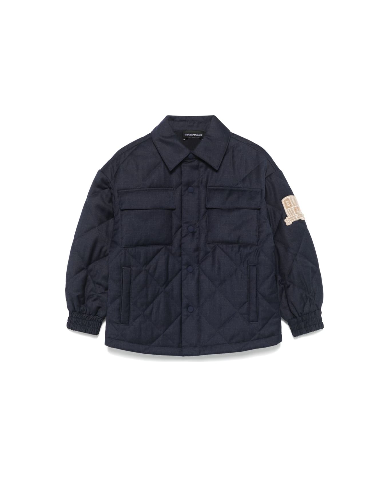 Emporio Armani Navy Blue Jacket Boy - Blue