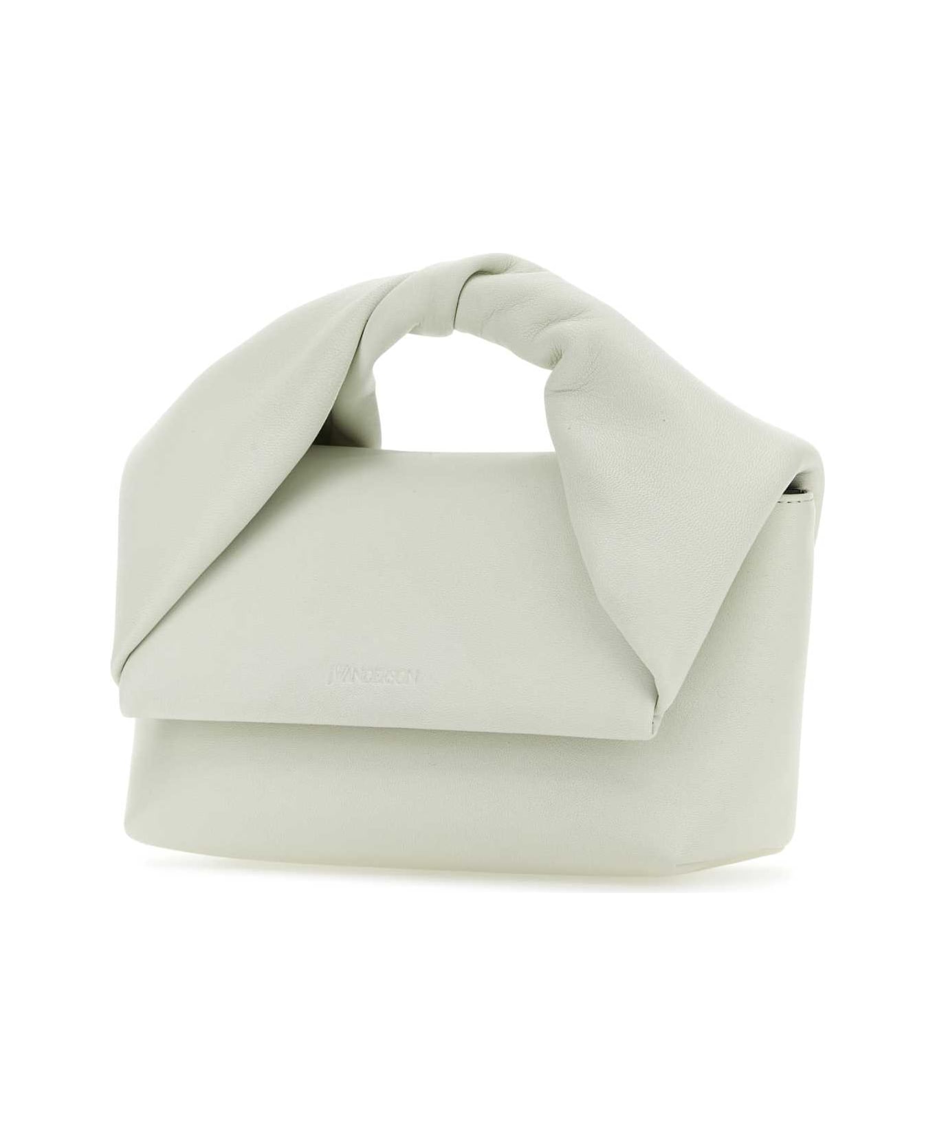 J.W. Anderson Ivory Nappa Leather Midi Twister Handbag - OFFWHITE トートバッグ