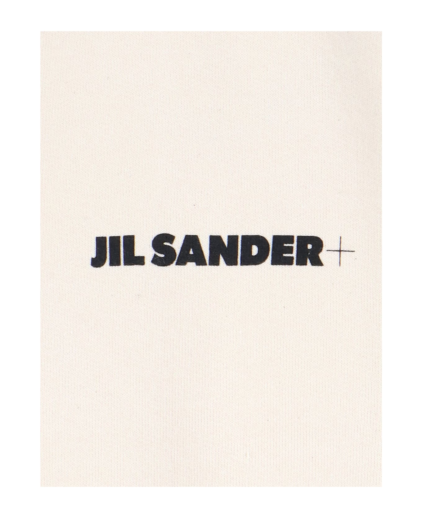 Jil Sander Logo Crewneck Sweatshirt - Beige
