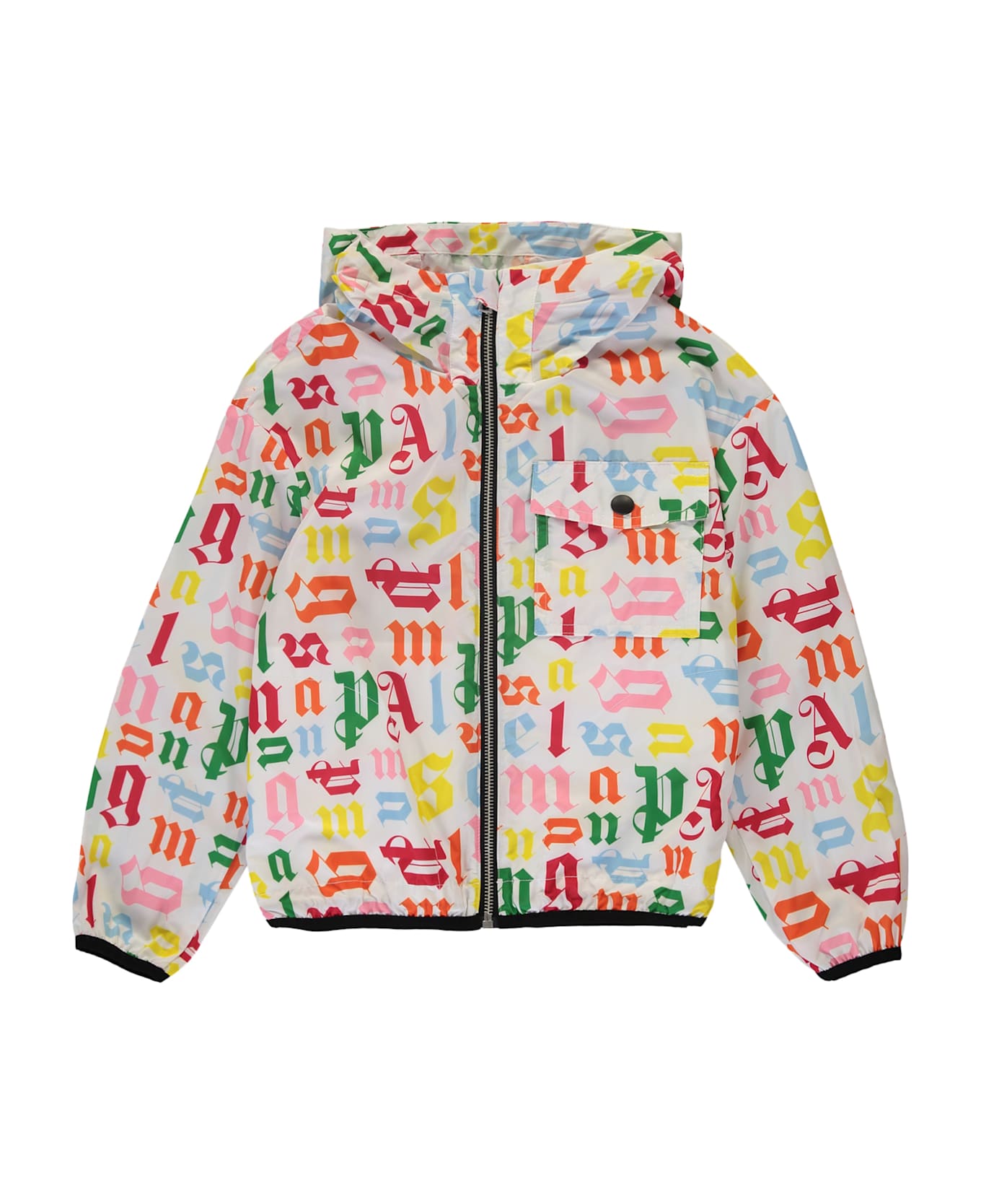 Palm Angels Technical Fabric Hooded Jacket - Multicolor