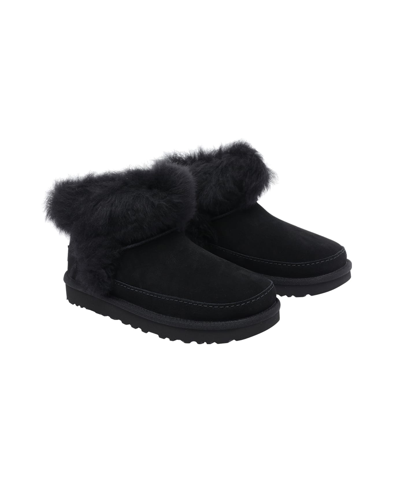 UGG Classic Ultra Mini Chalet Booties - Black