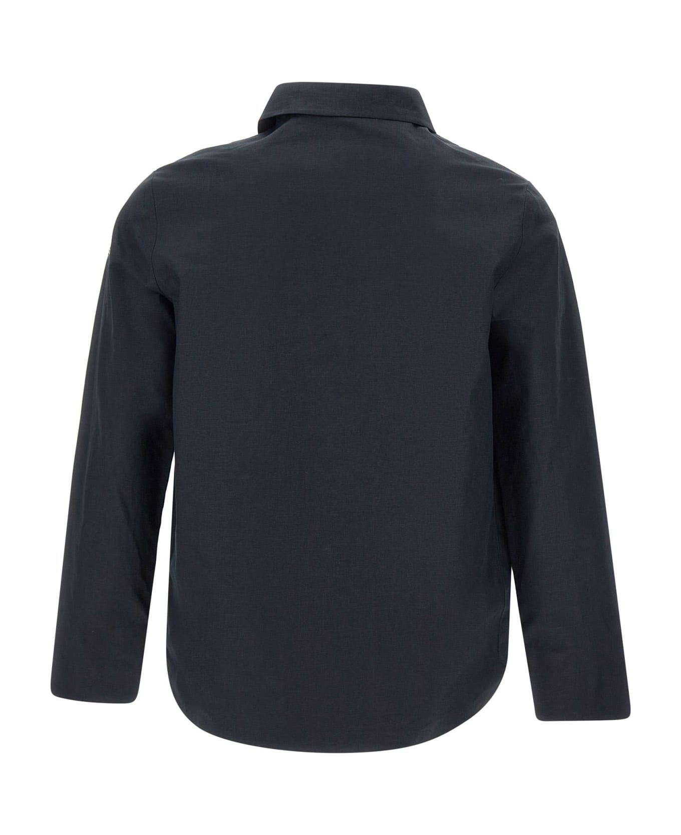RRD - Roberto Ricci Design "terzilino Overshirt" Linen Jacket - BLUE