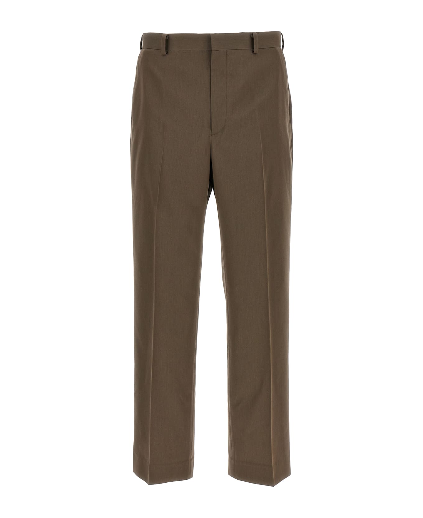 Auralee Gabardine Trousers - Brown