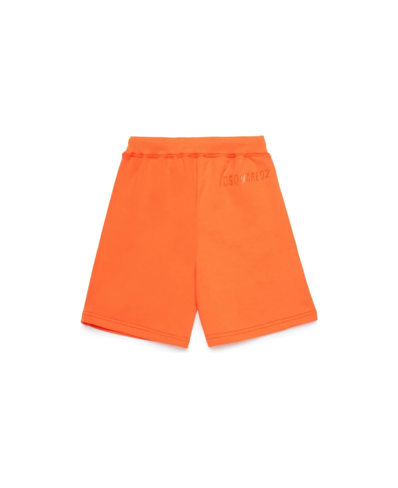 Dsquared2 Shorts Con Applicazione - Orange ボトムス