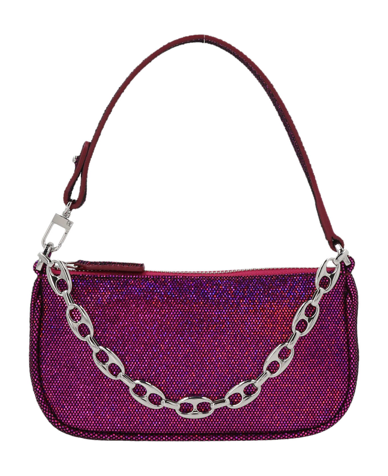 BY FAR 'mini Rachel' Handbag - Purple