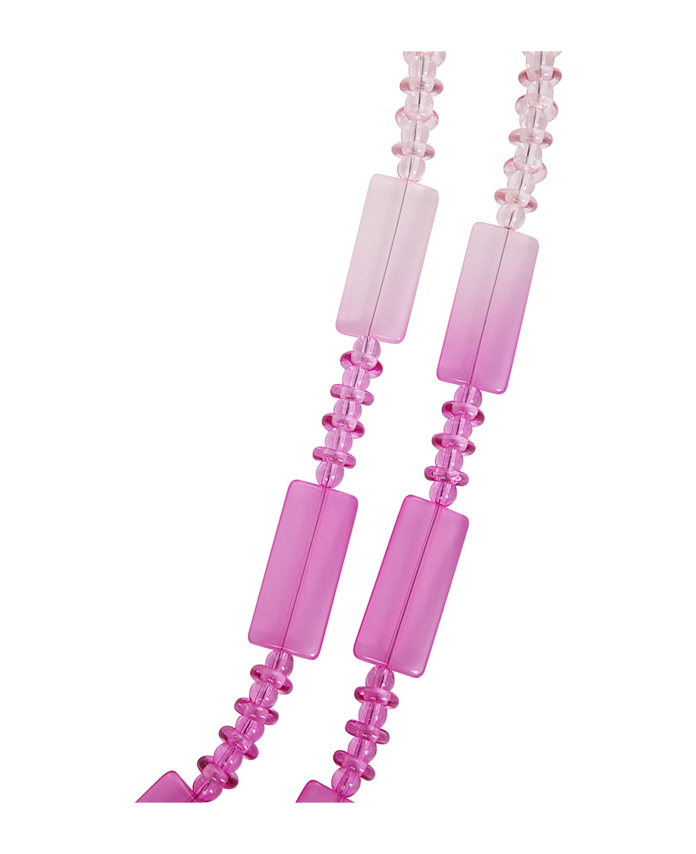 Emporio Armani Geometrical Necklace - Pink Purple