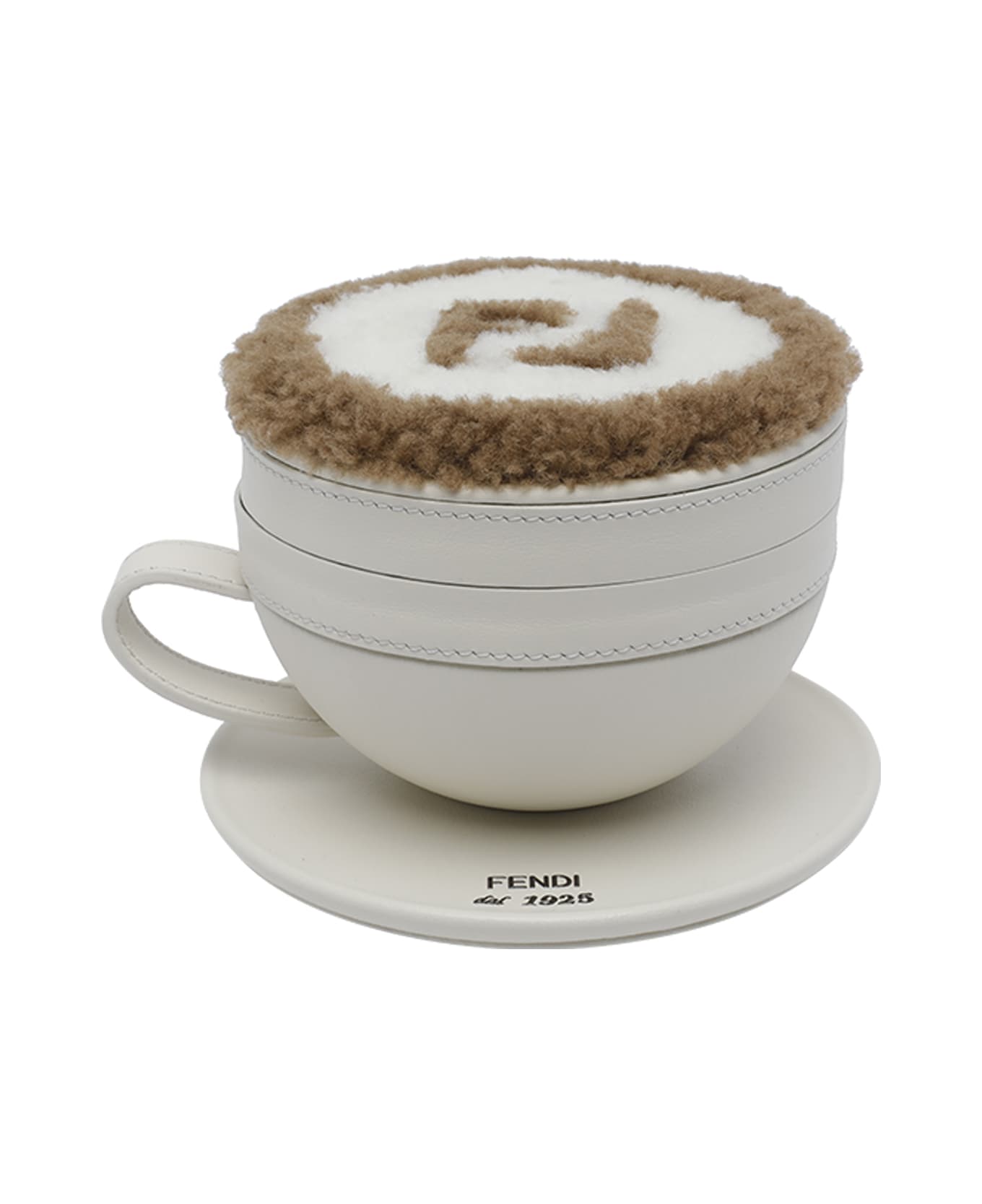 Fendi Cappuccino Charm - White