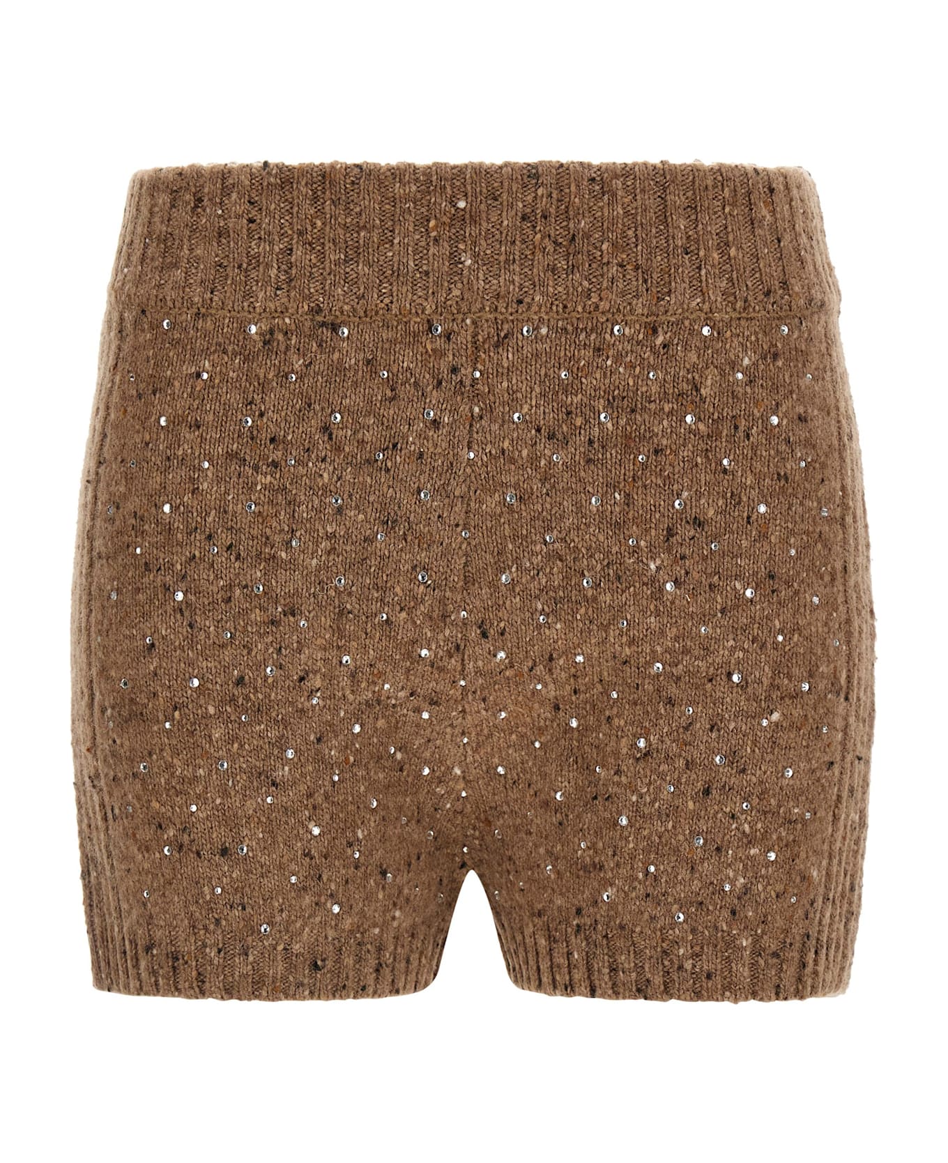 Pinko Wool Shorts - Beige