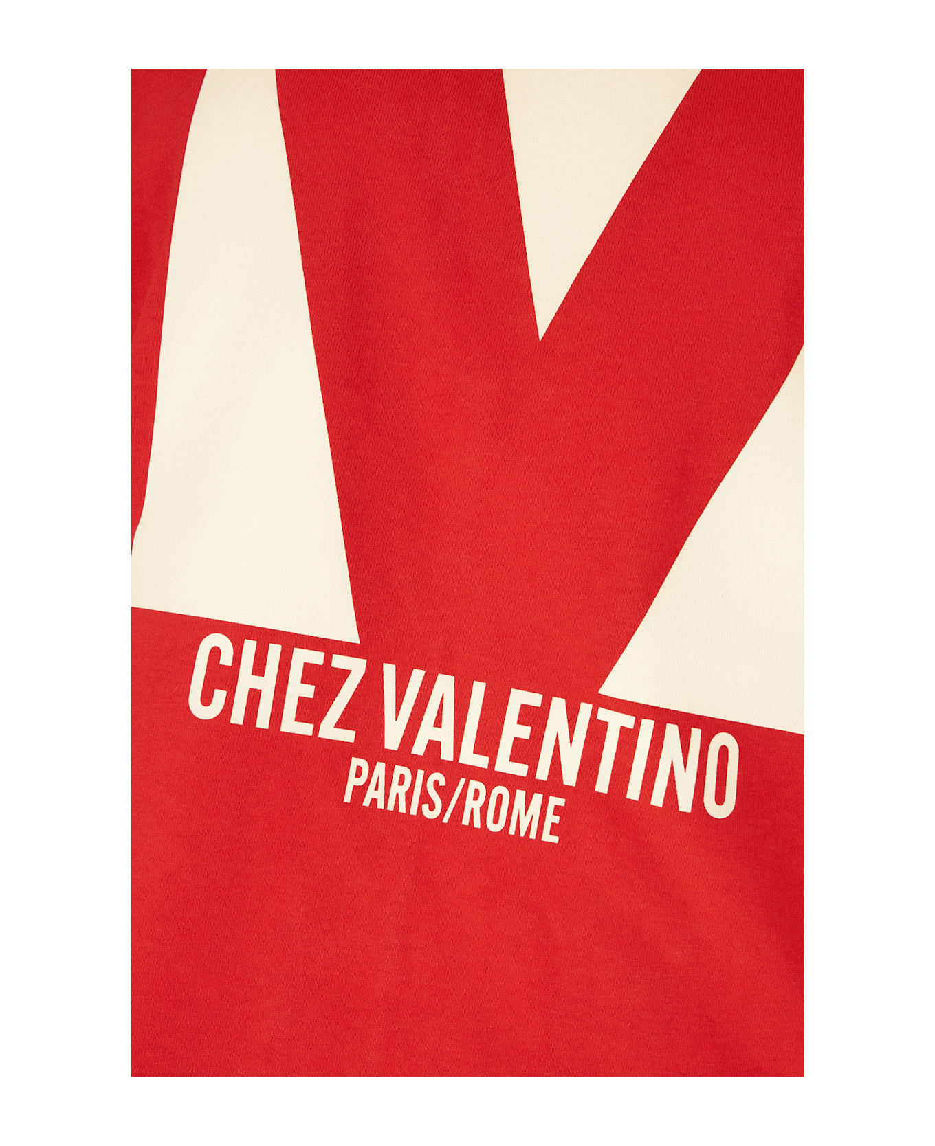 Valentino Garavani Maxi Print T-shirt - Rosso