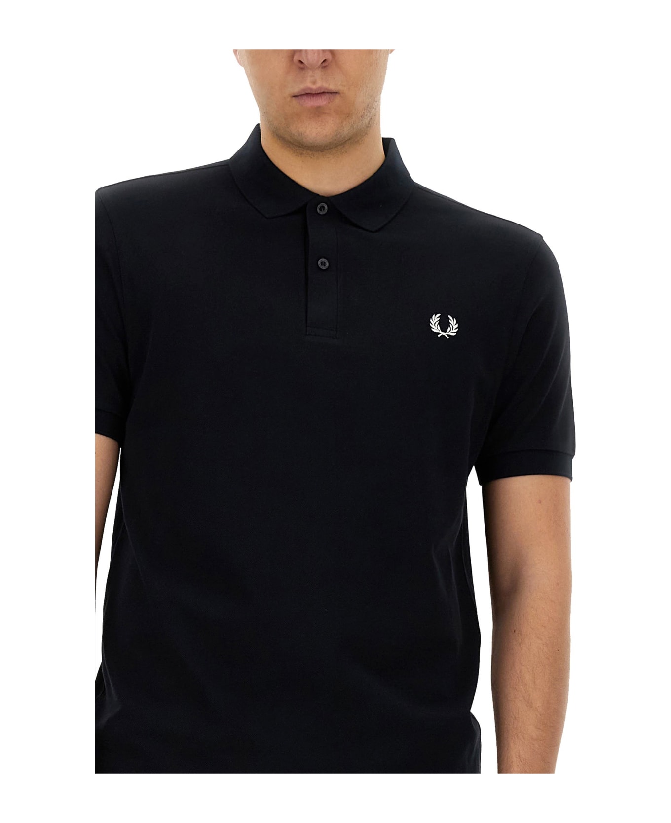Fred Perry Polo With Logo Embroidery
