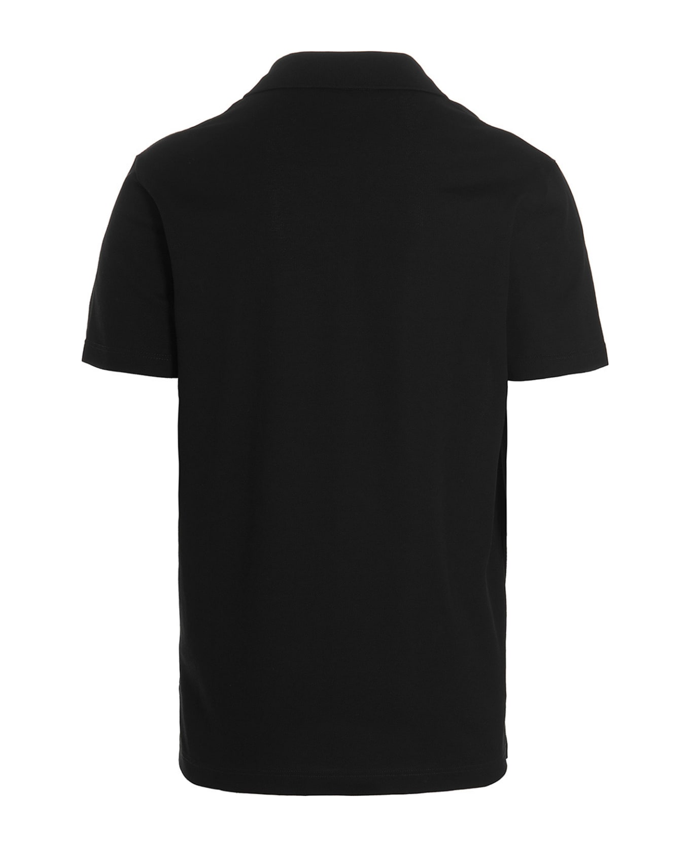 Versace 'medusa  Polo Shirt - Black  