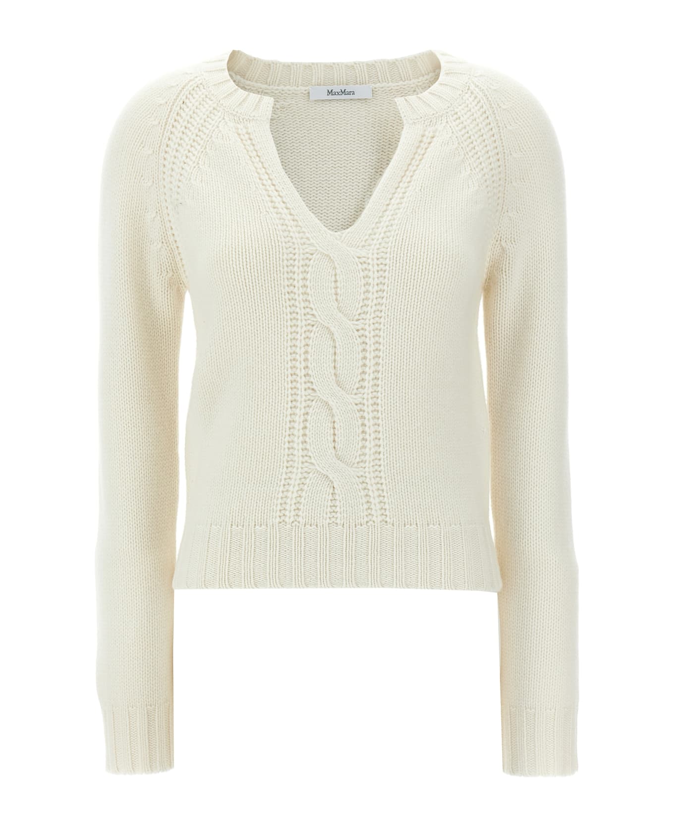 Max Mara 'cancan' Sweater - WHITE