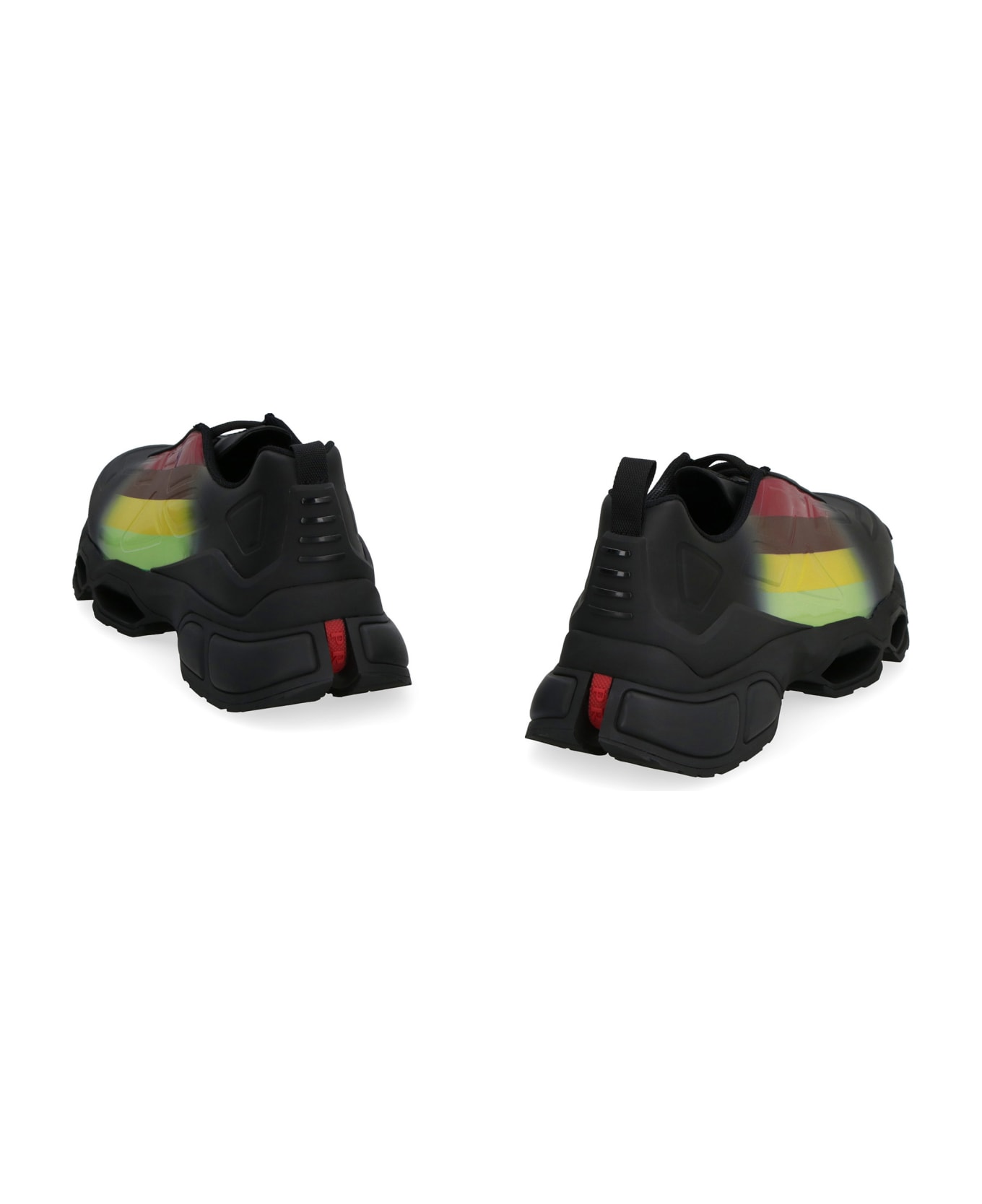 Prada Collision Cross Low-top Sneakers - black スニーカー