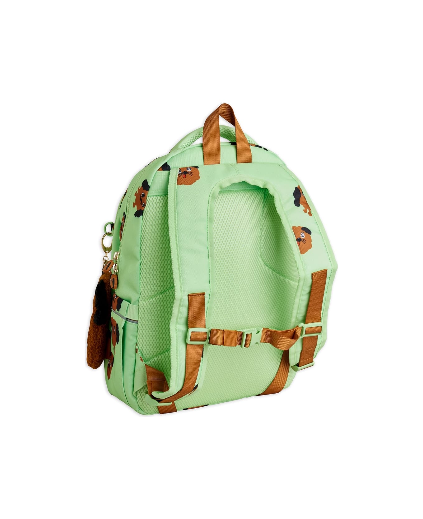 Mini Rodini Backpack "doggies" - GREEN