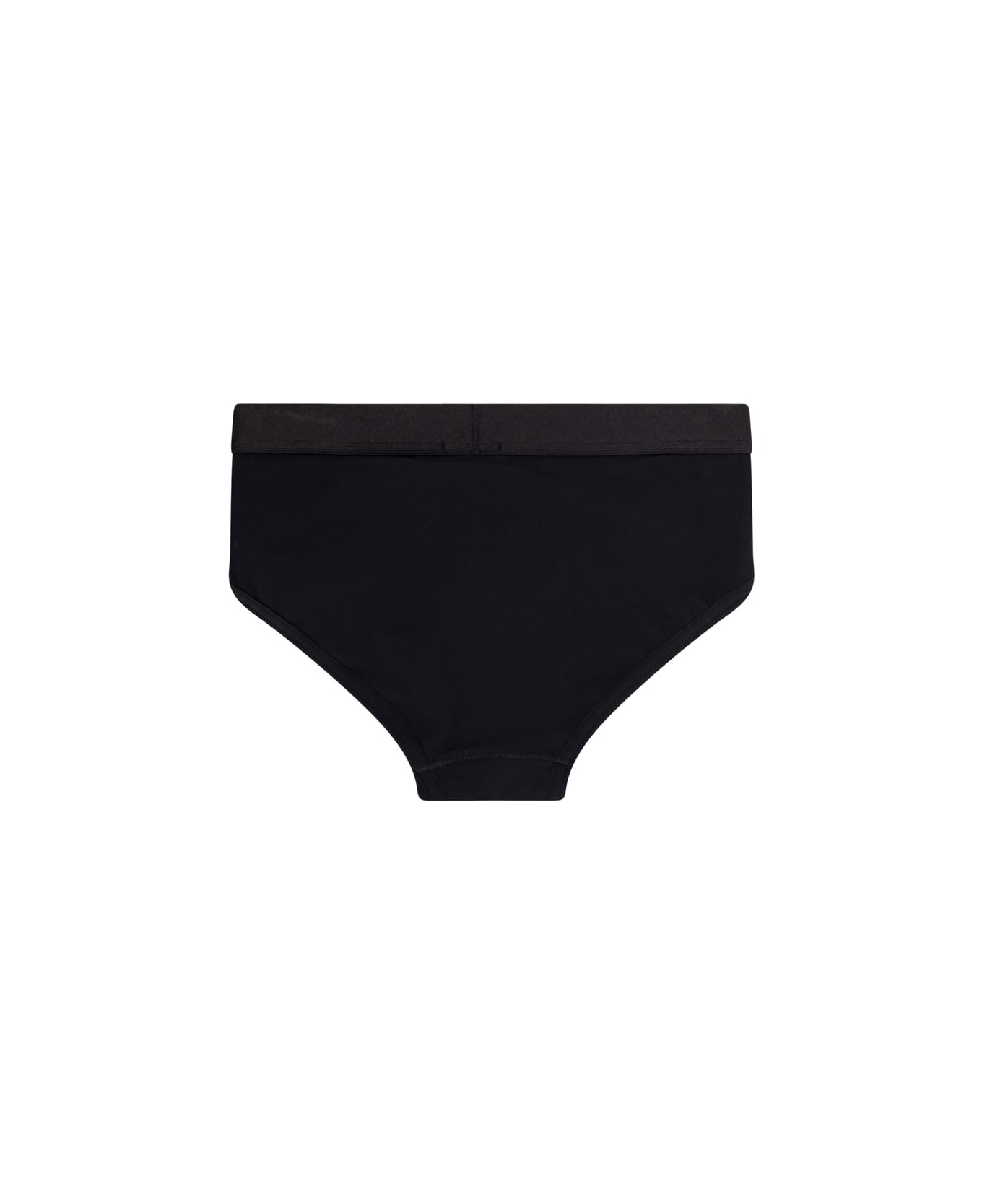 Kiton Stretch Cotton Slip - Black