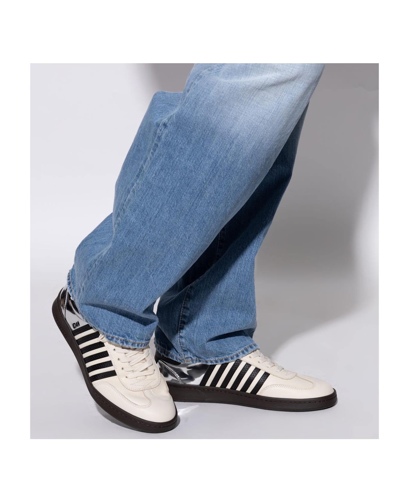 Dsquared2 Sports Shoes 'boxer' - White