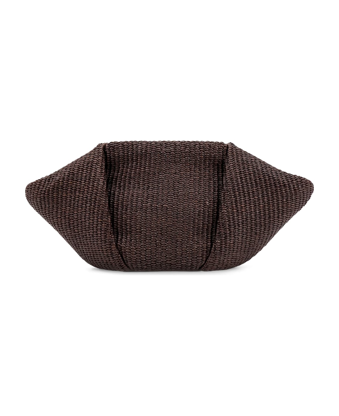 Brunello Cucinelli Woven Clutch Bag - Brown