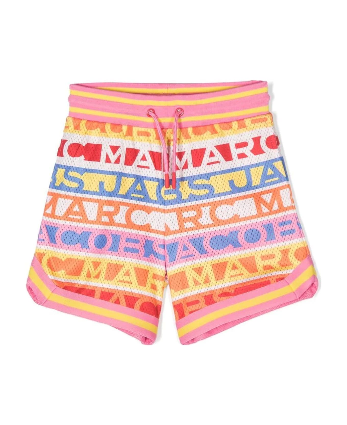 Little Marc Jacobs Pink Polyester Shorts - Multico