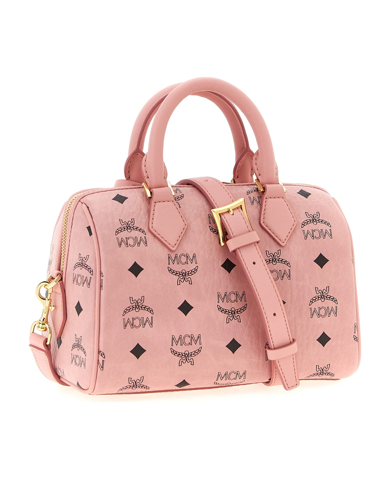 MCM 
ella Boston
 Handbag - PINK