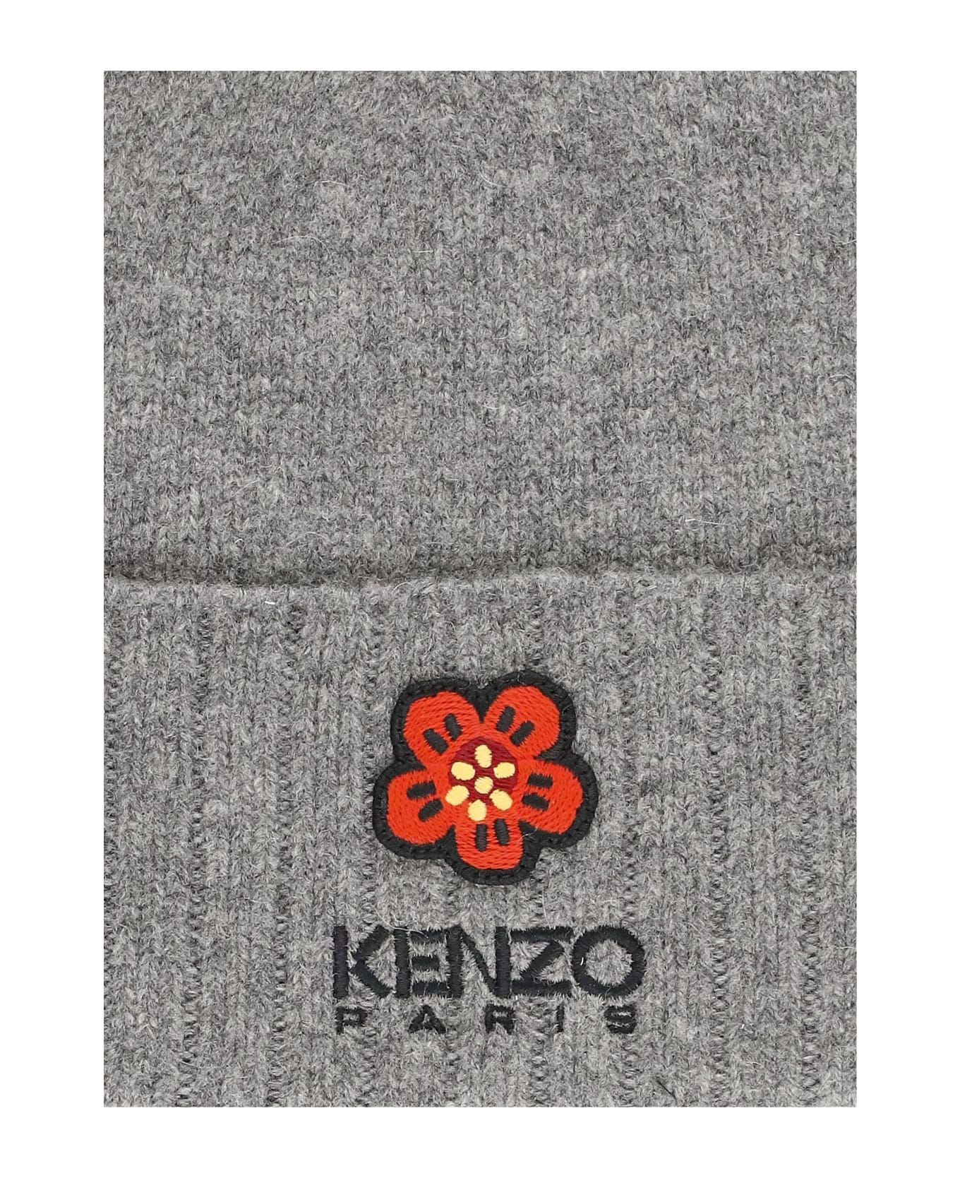 Kenzo Flower Beanie - Grey