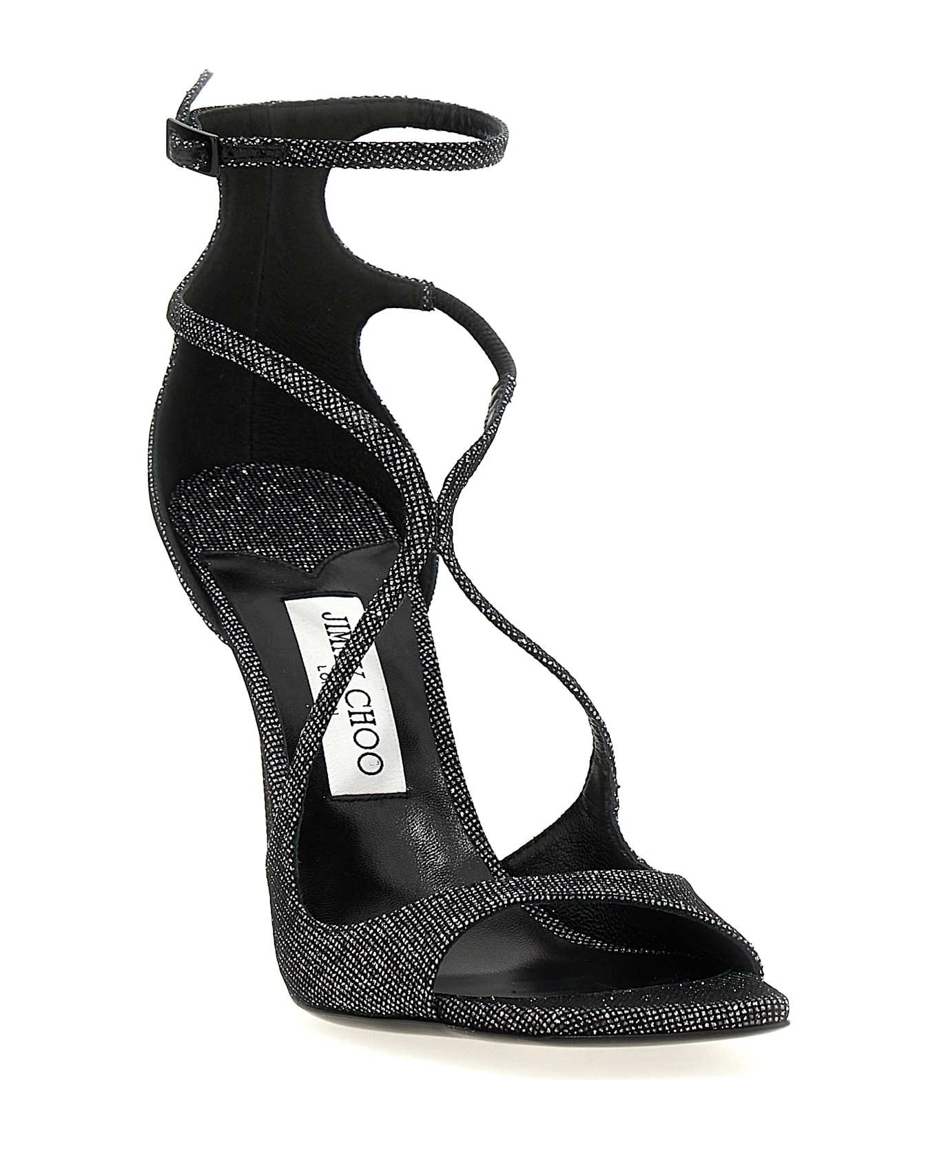Jimmy Choo 'azia' Sandals - Black  