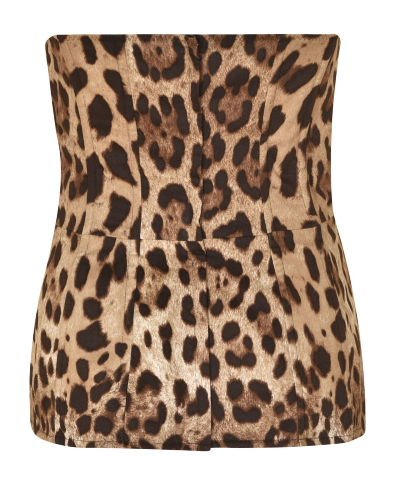 Dolce & Gabbana Leopard Print Top - leopard print