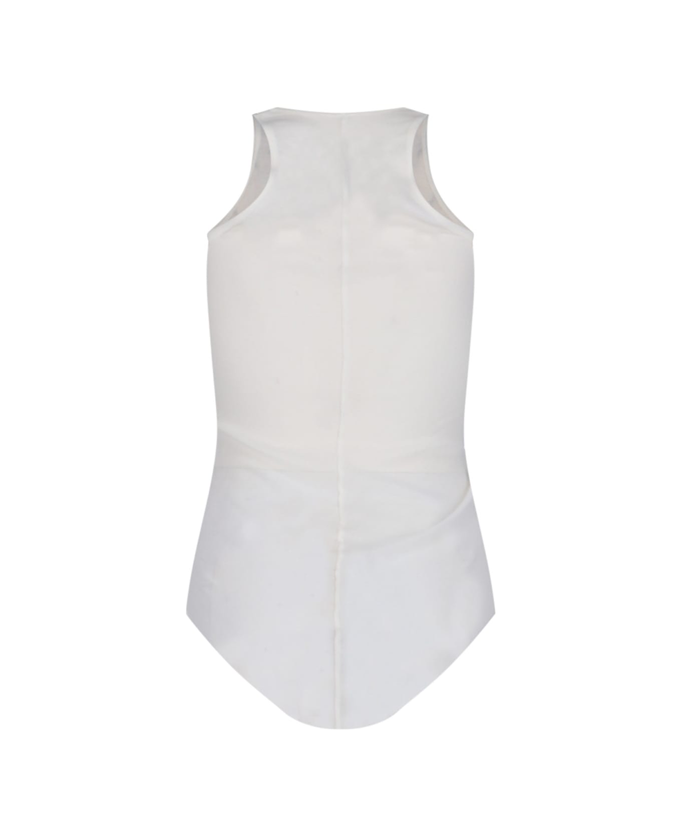 Rick Owens Cotton Tank Top - White