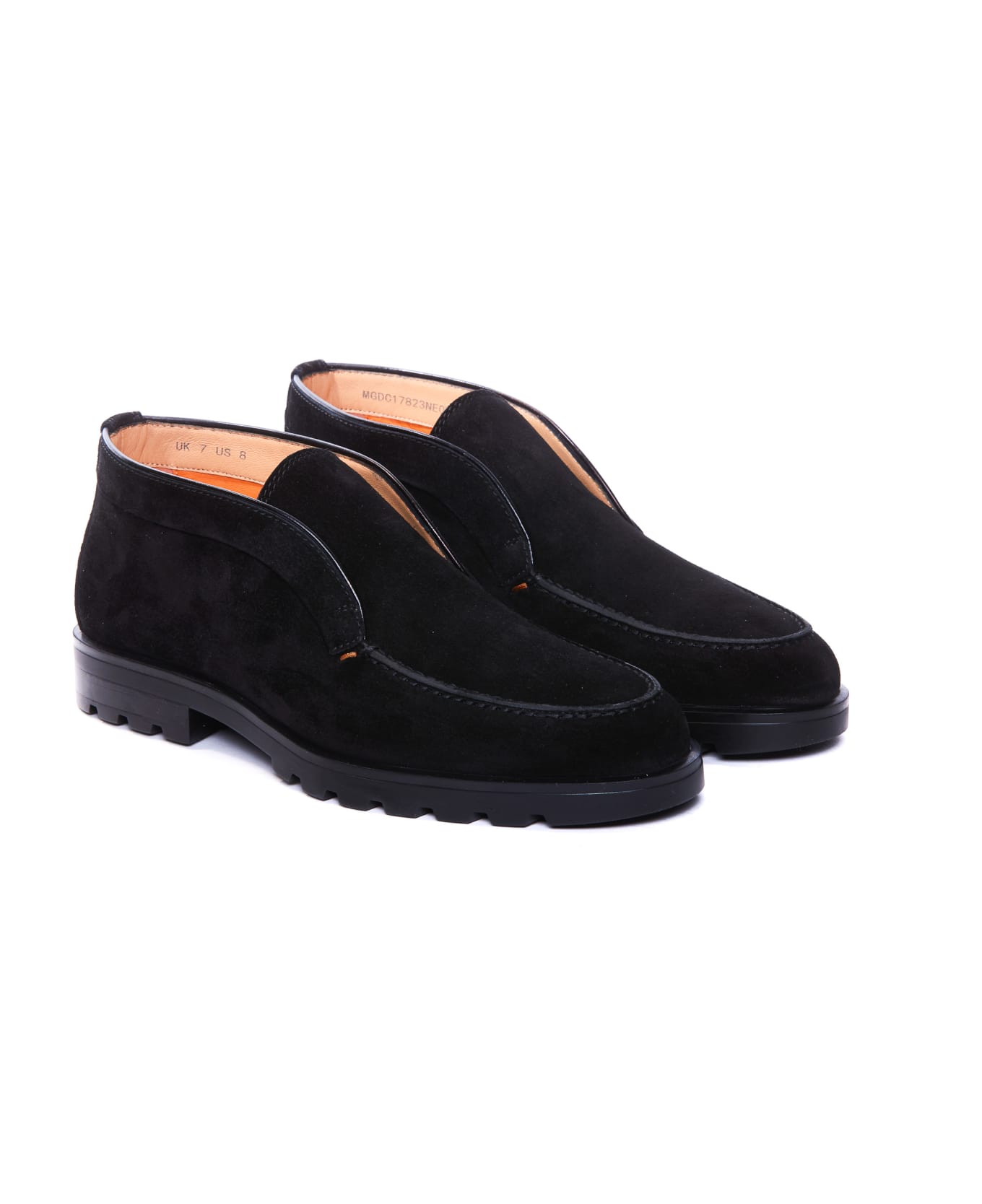 Santoni Desert Boot - Black