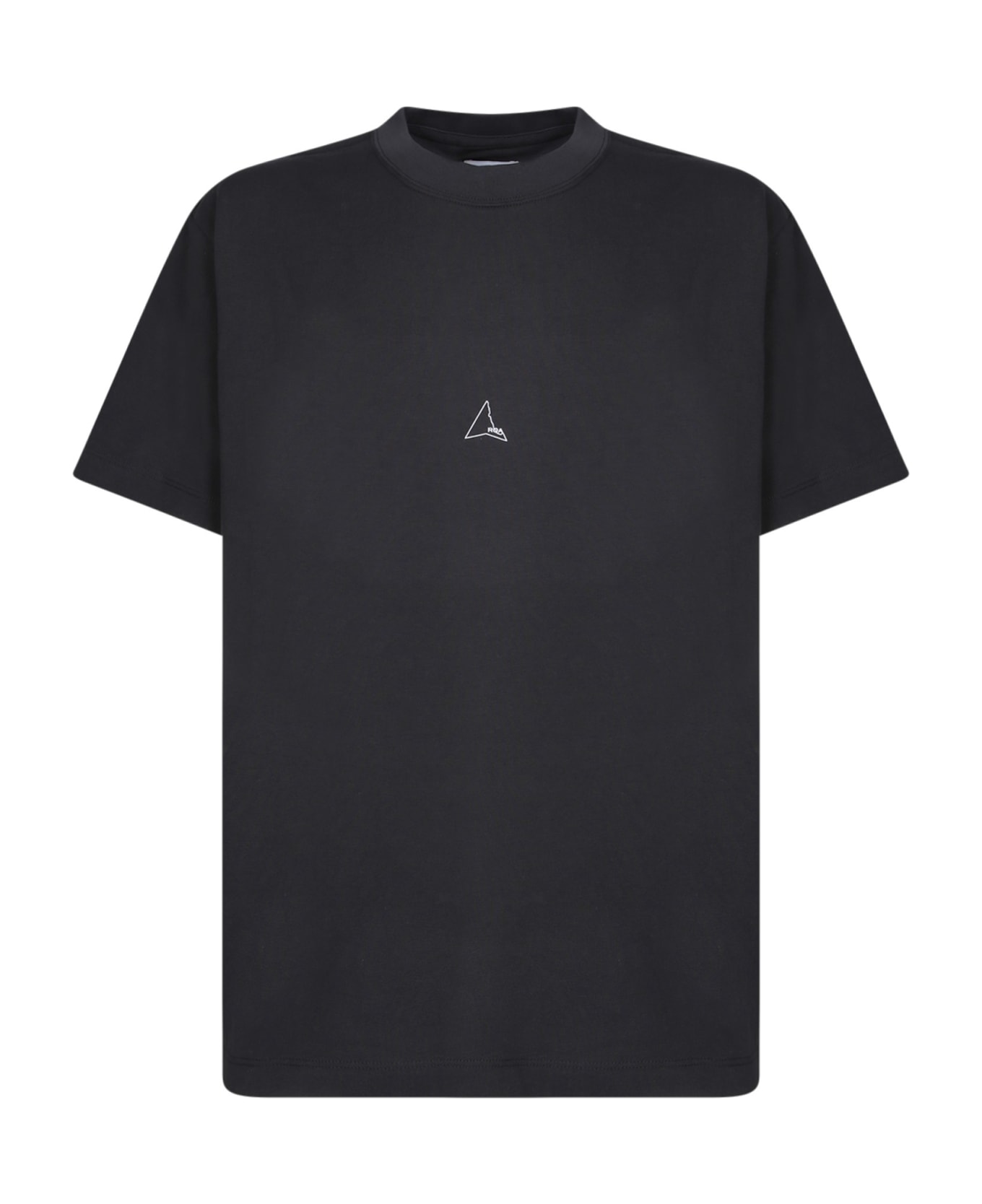 ROA Logo Black T-shirt - Black