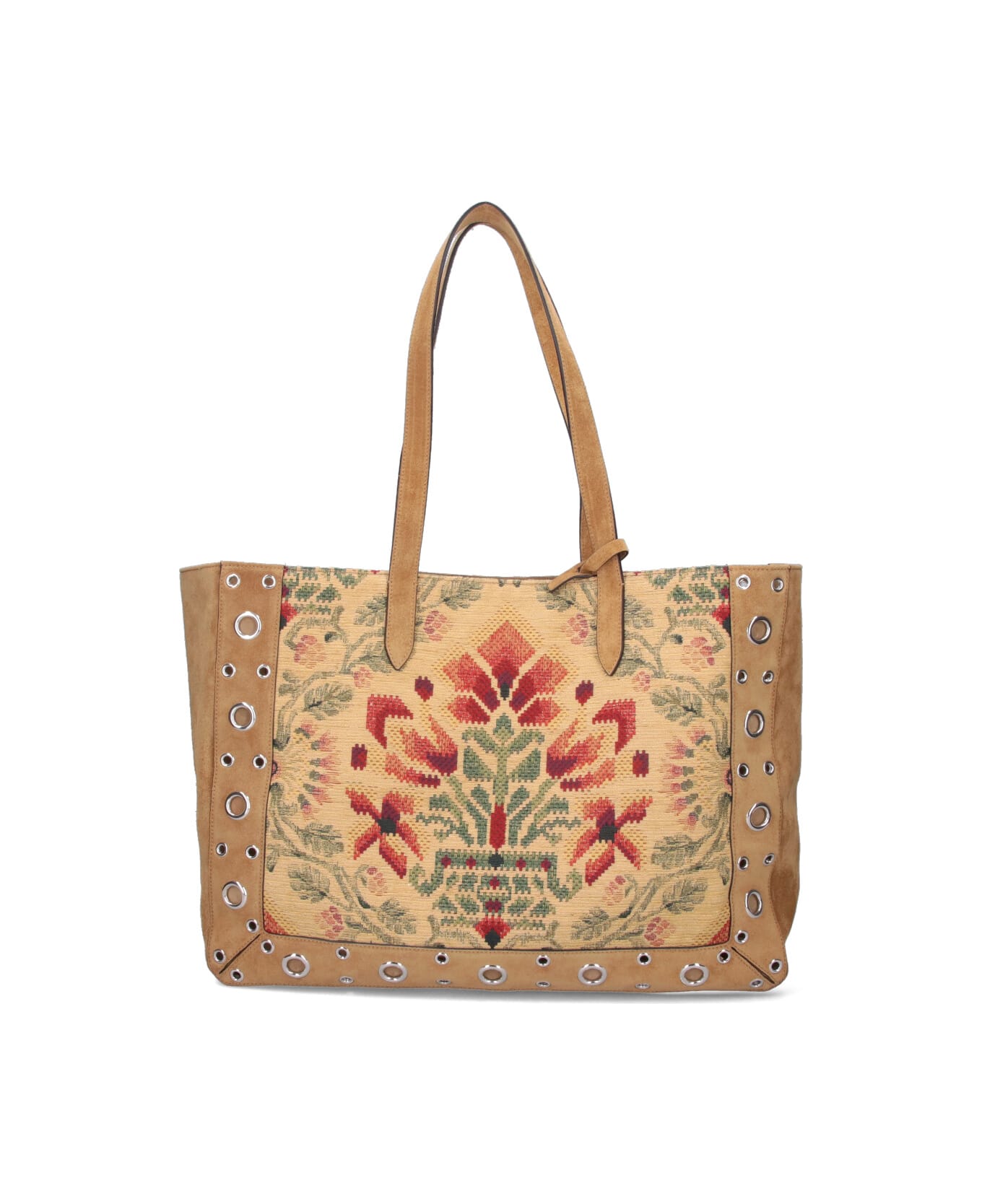 Valentino Garavani 
nellcôte
 Large Tote Bag - Brown