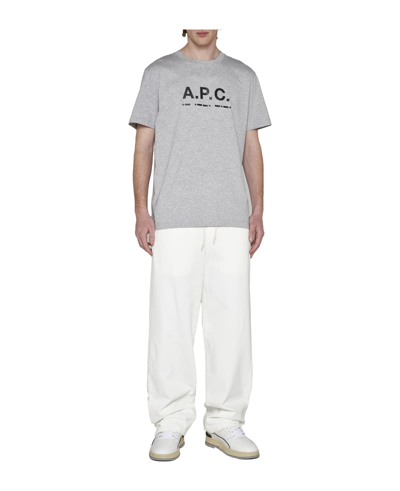 A.P.C. Sven T-shirt - Heathered grey