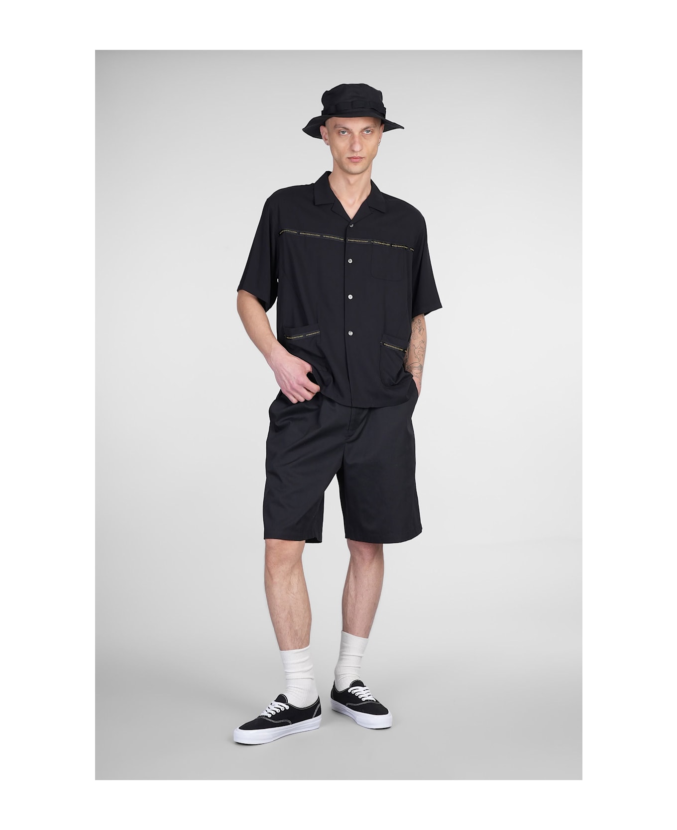 Undercover Jun Takahashi Shorts In Black Polyester - black