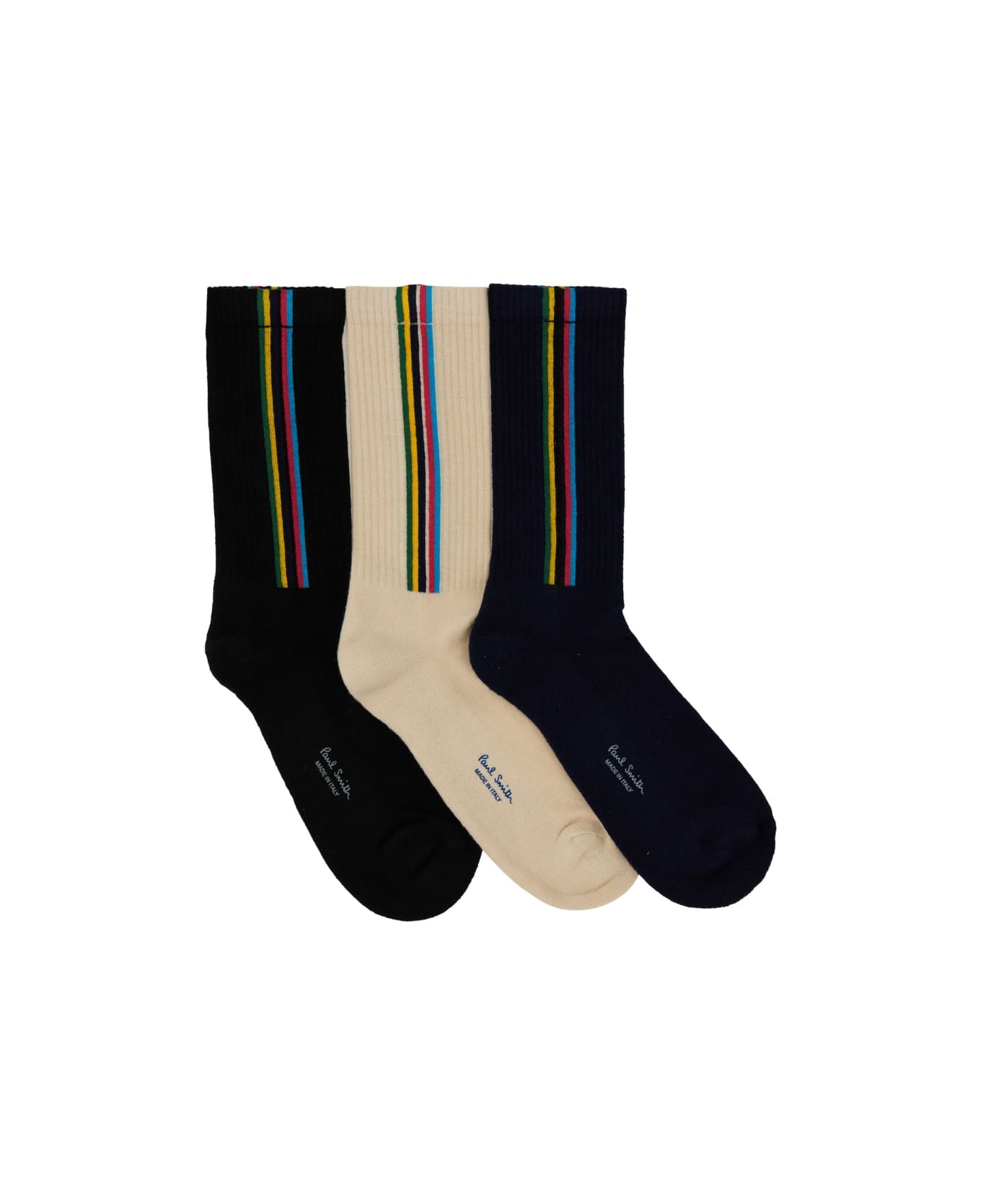 PS by Paul Smith Pack Of Three Socks - MULTICOLOUR