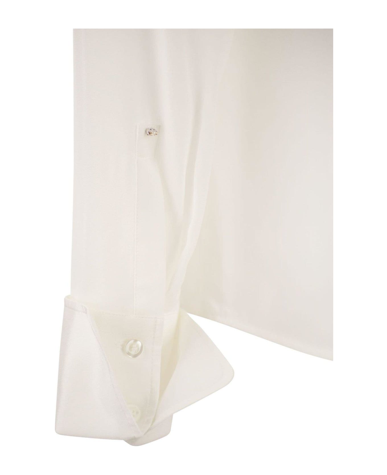 SportMax Leila Long Sleeve Shirt - White
