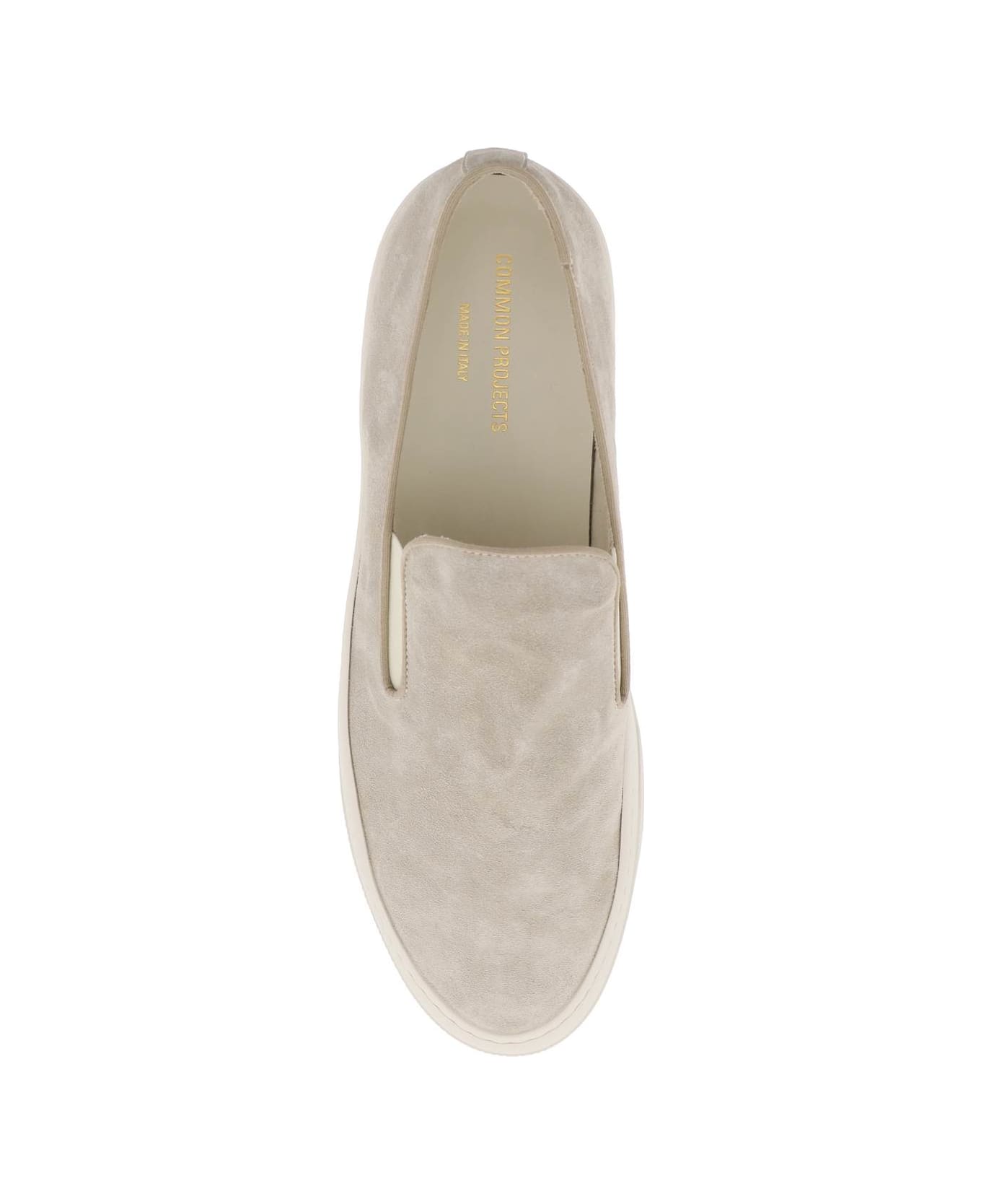 Common Projects Suede Slip-on Sneakers - WARM GREY (Grey) スニーカー