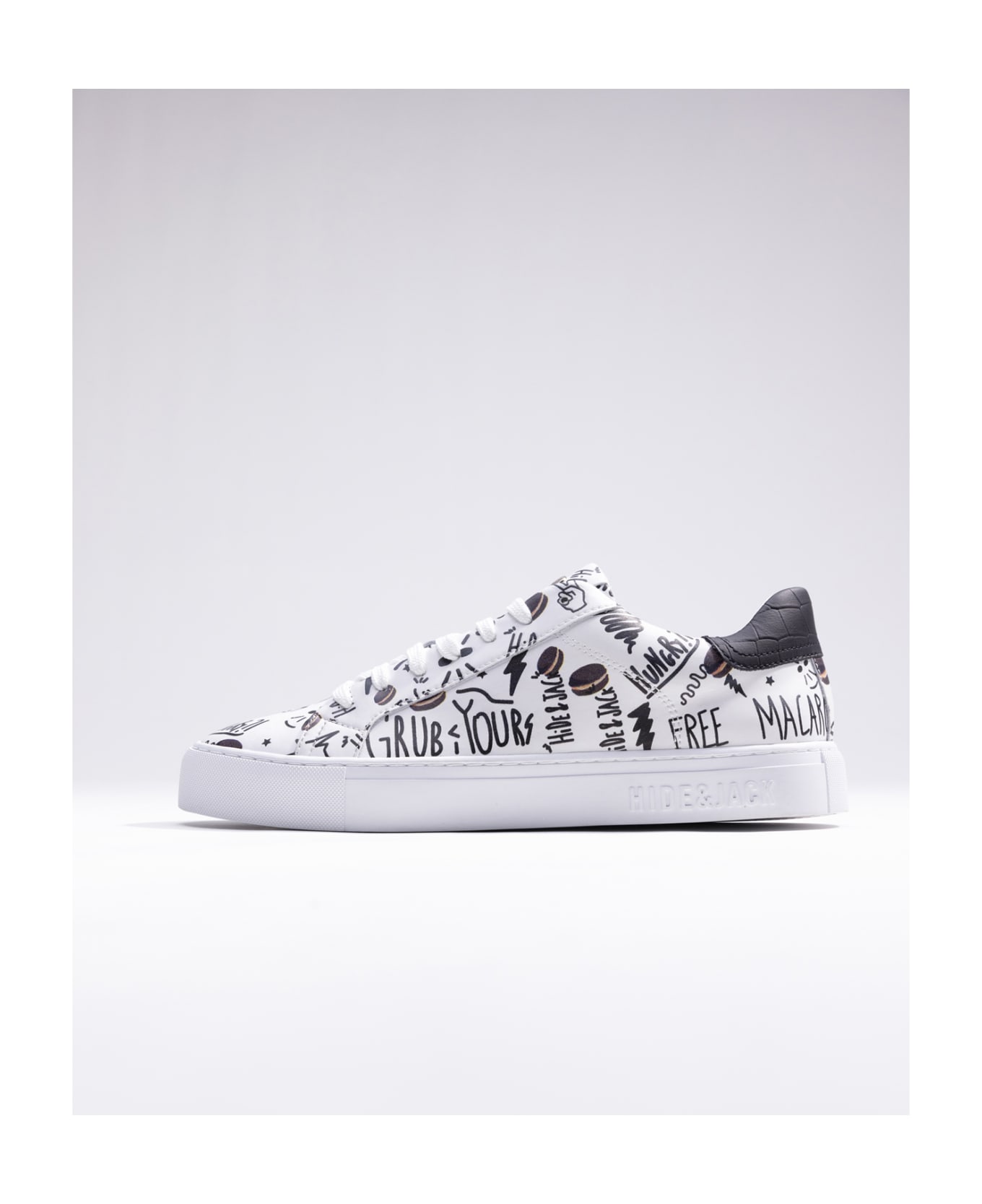 Hide&Jack Low Top Sneaker - Essence Serigrafia Macaron