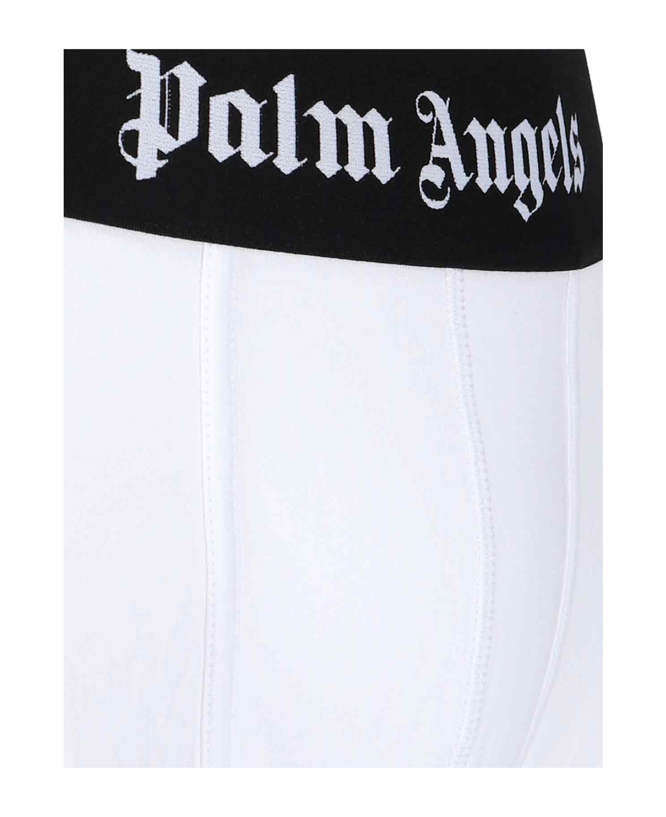 Palm Angels Classic Logo-waistband Boxers - White