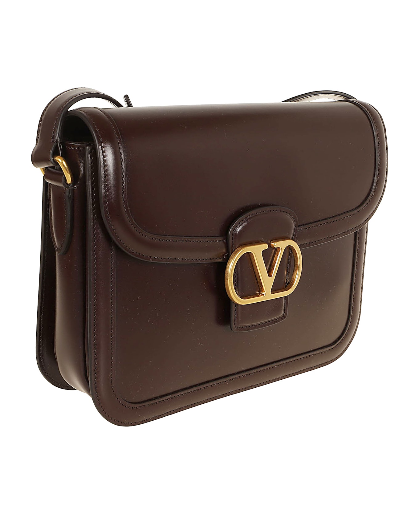 Valentino Garavani Shoulder Bag - Rel Oak Brown