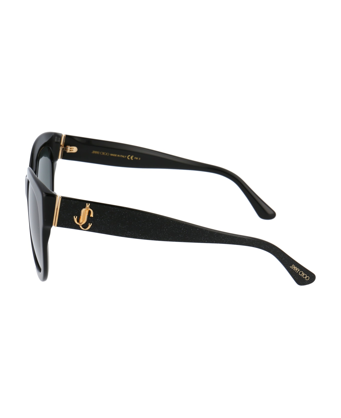Jimmy Choo Eyewear Jill/g/s Sunglasses - NS89O BLACK GLITTER