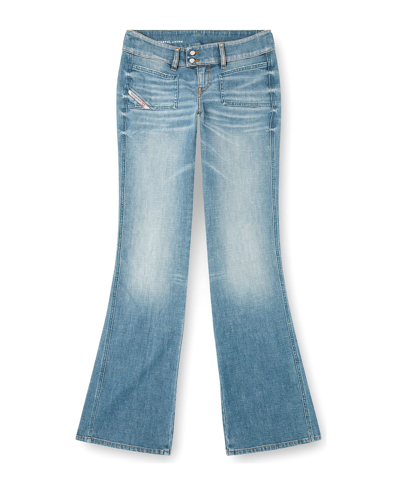 Diesel D-hush Bootcut Jeans - Denim デニム