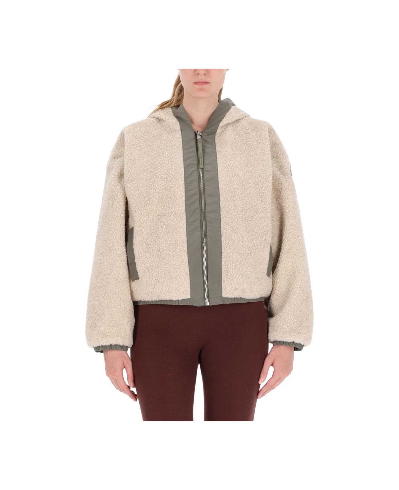 Canada Goose 'alberni' Reversible Bomber Jacket - BEIGE