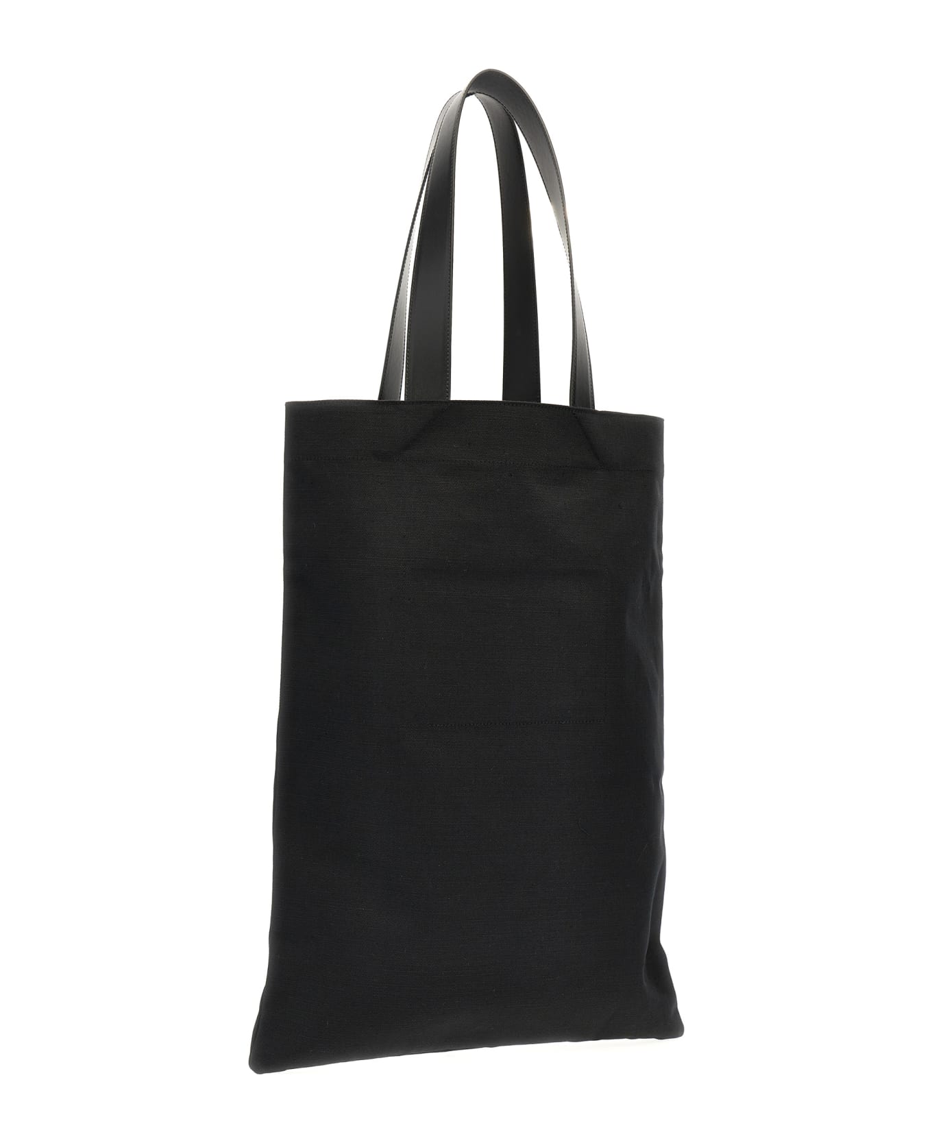 Jil Sander 'flat Shopper' Large Shopping Bag - Black  