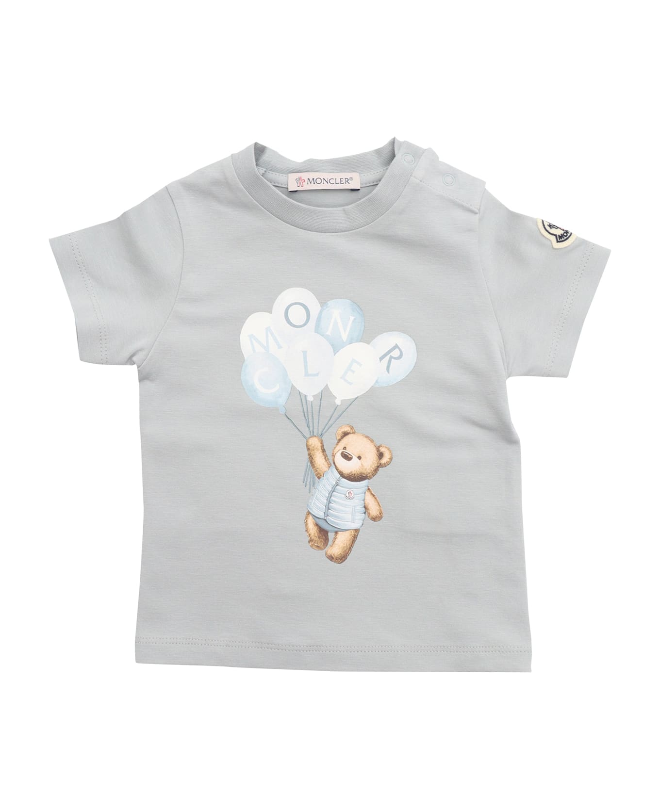 Moncler Ss T-shirt - GREY