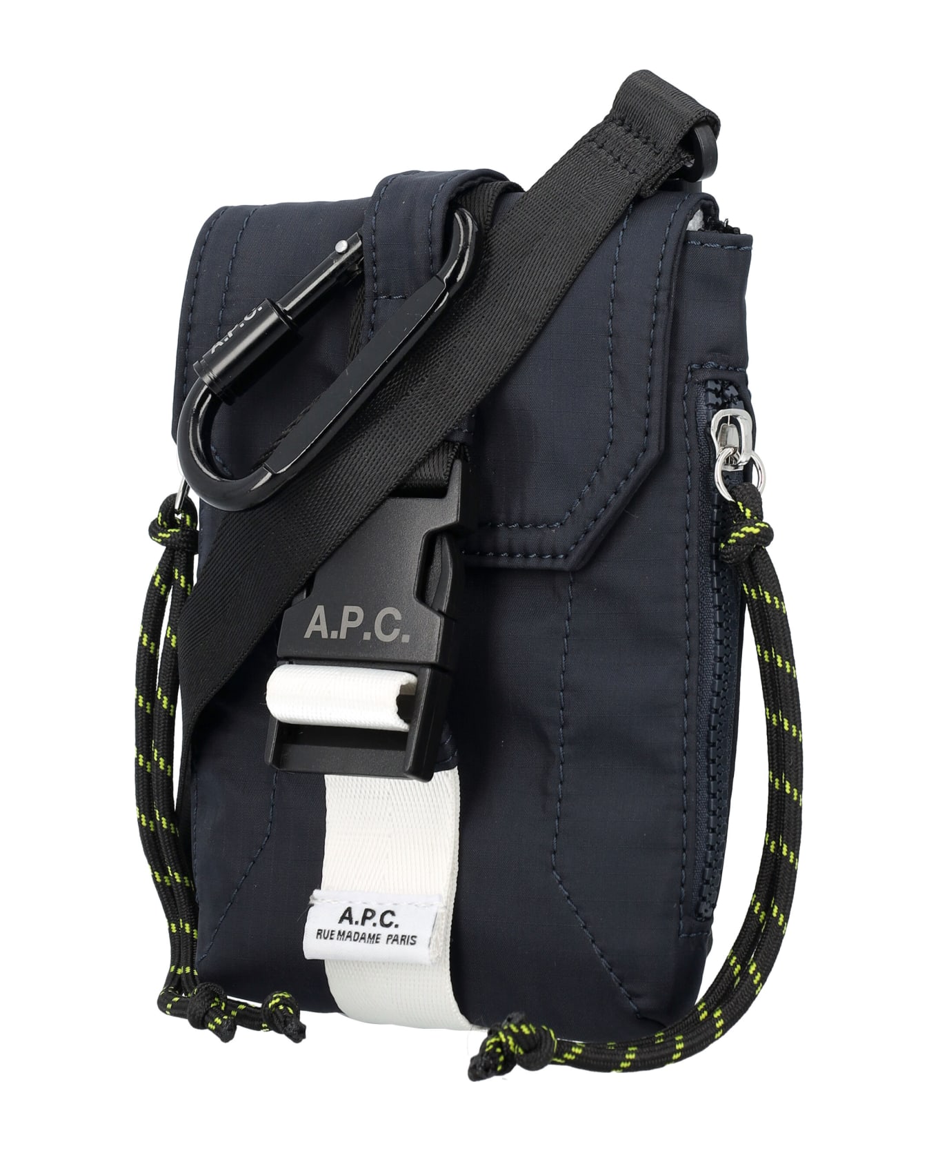 A.P.C. Trek Crossbody Bag - DARK NAVY
