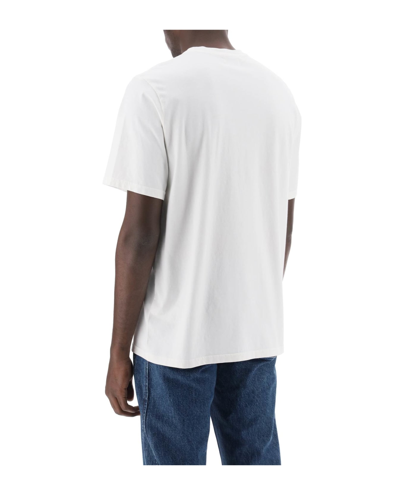Autry T-shirt With Maxi Logo Print - White Tシャツ